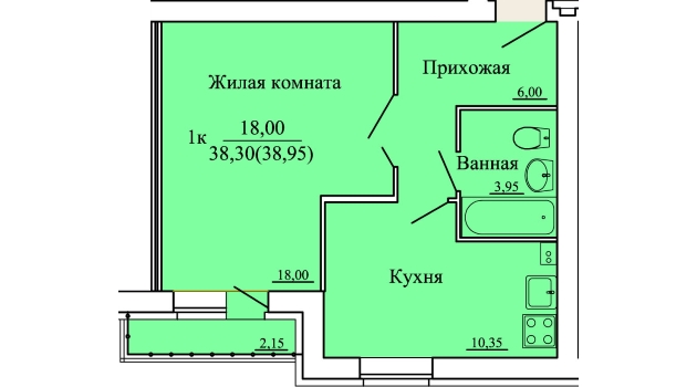 Планировка квартир иваново Планировки квартир литера (дома) 14.1. Микрорайон "Просторный" в городе Иваново