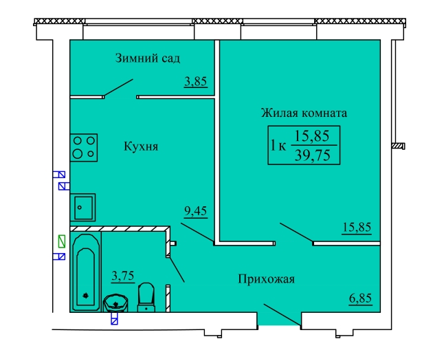 Жк просторный планировки квартир